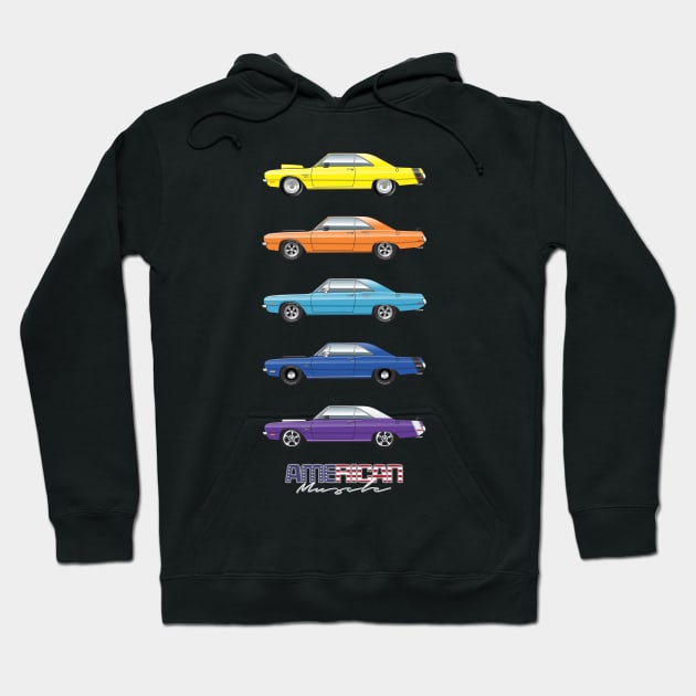 American muscle Hoodie by JRCustoms44